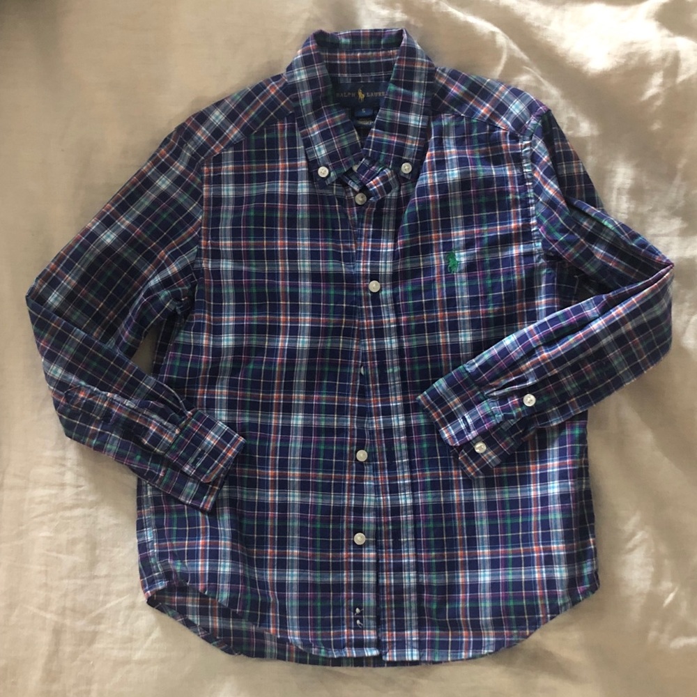 Boys button down.